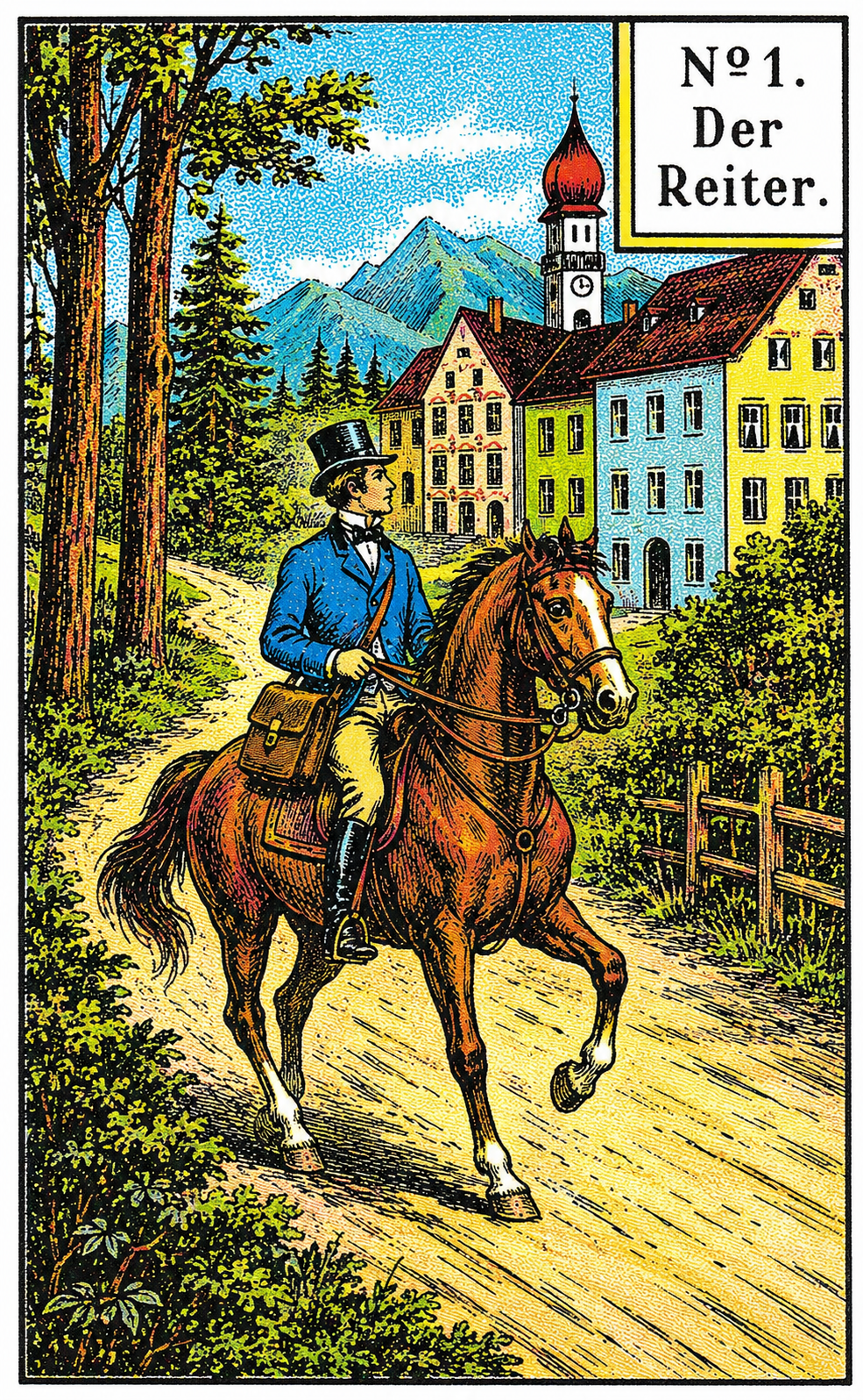 Nr. 1 Reiter (Lenormand)