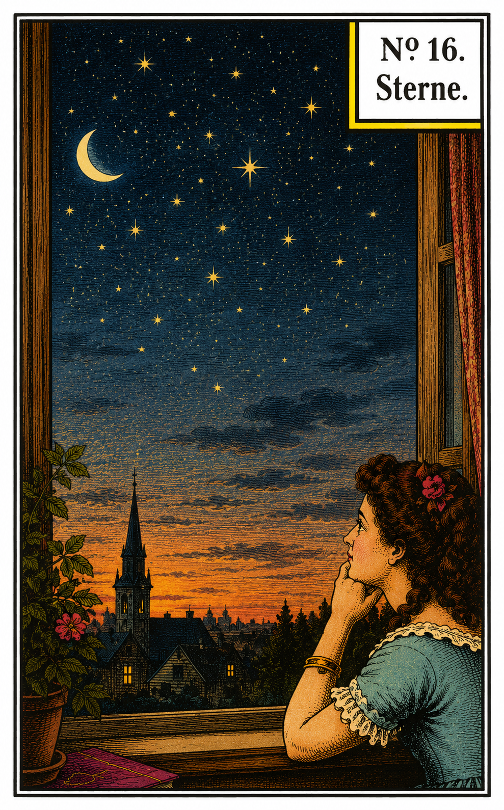 Nr. 16 Sterne (Lenormand)