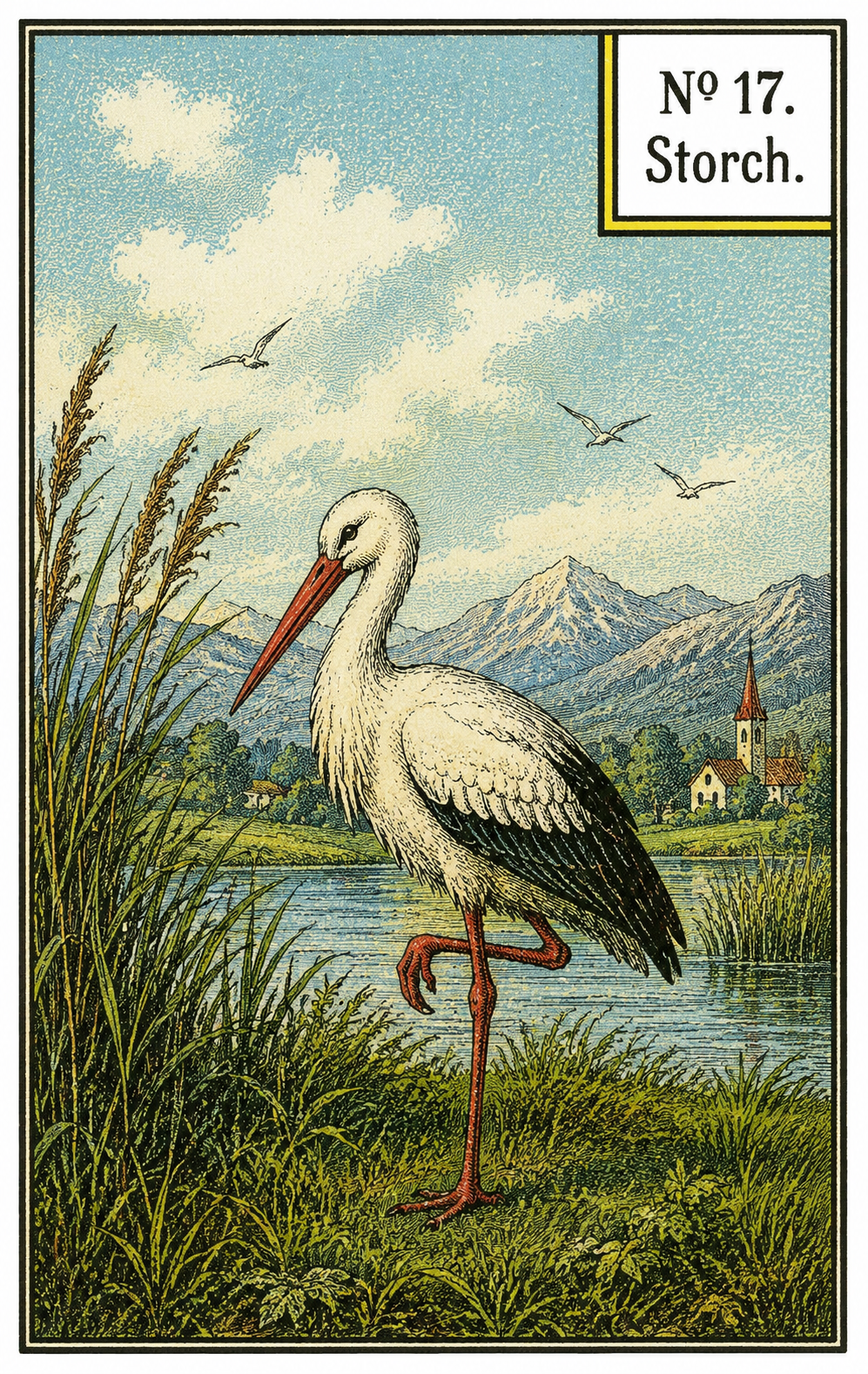 Nr. 17 Storch (Lenormand)