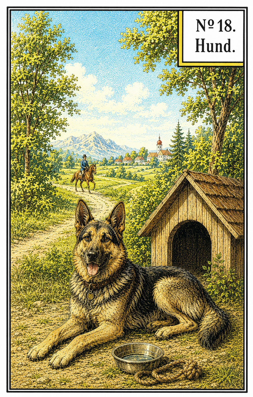 Nr. 18 Hund (Lenormand)