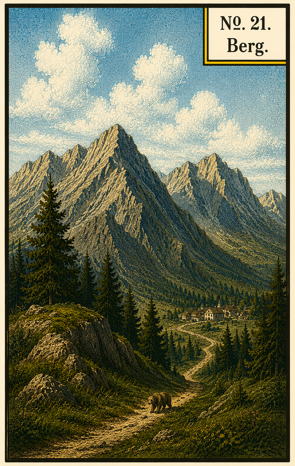 Nr. 21 Berg (Lenormand)