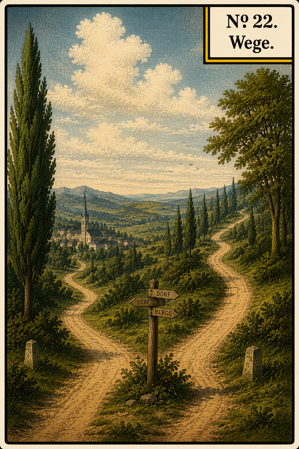 Nr. 22 Wege (Lenormand)