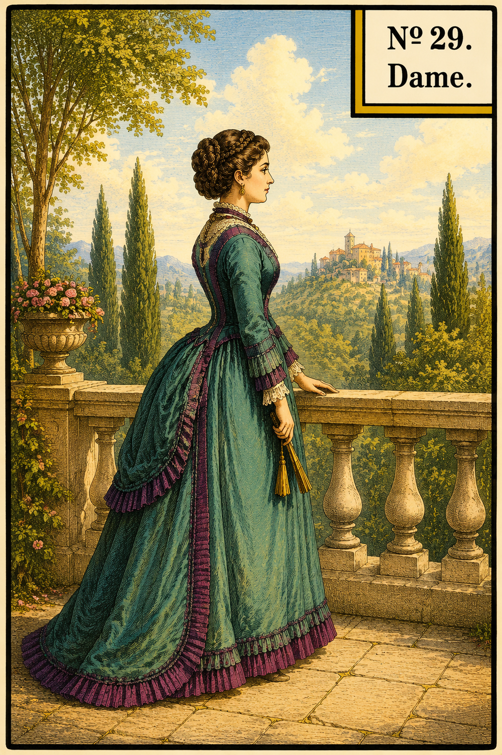 Nr. 29 Dame (Lenormand)