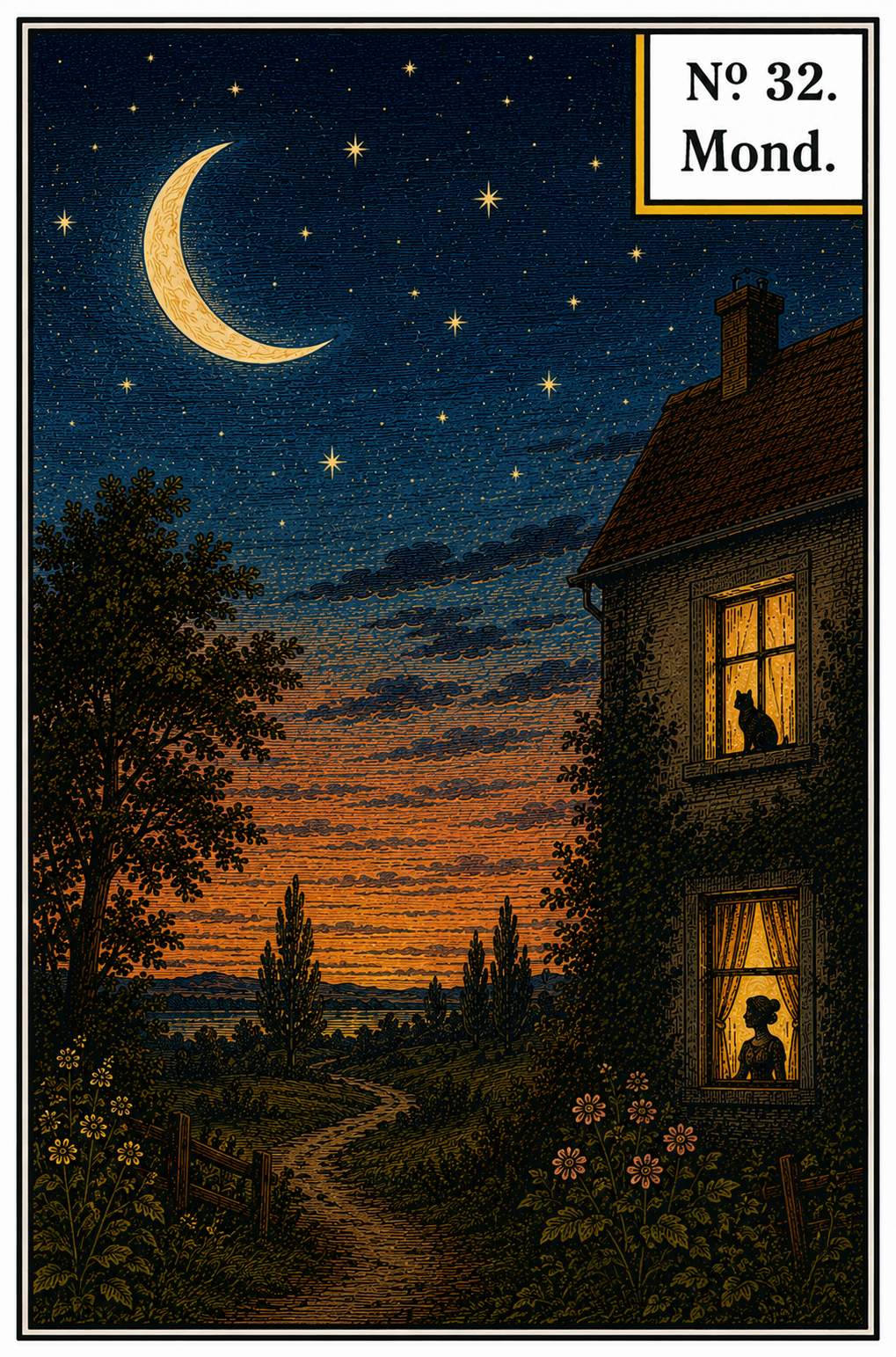 Nr. 32 Mond (Lenormand)