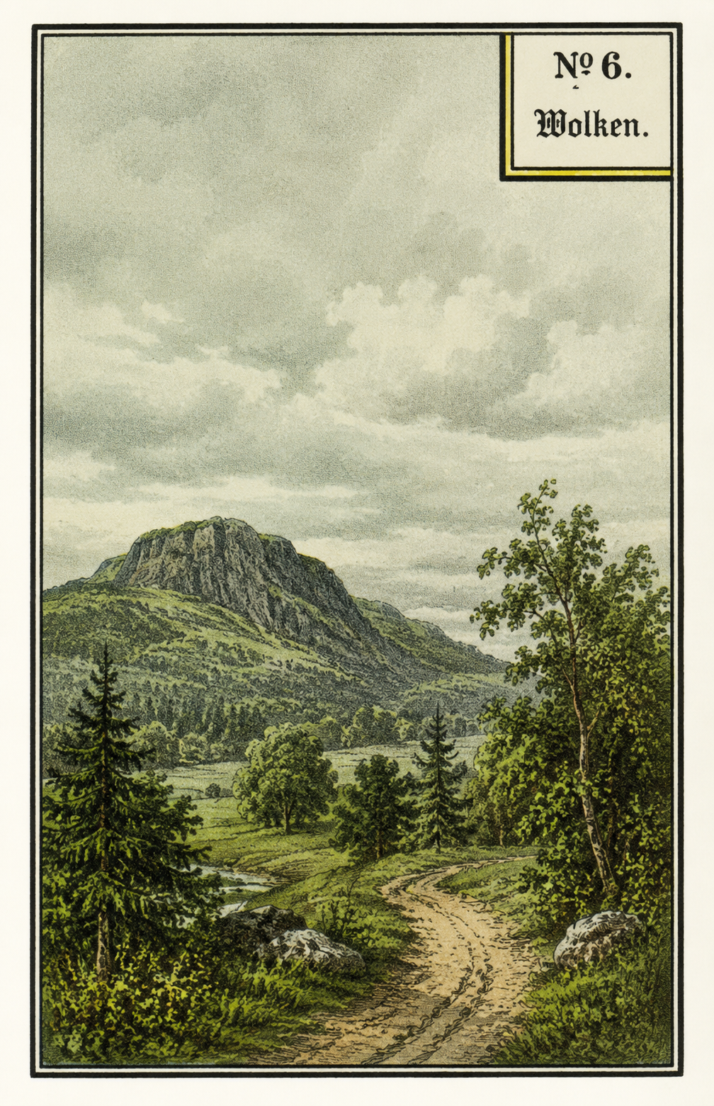 Nr. 6 Wolken (Lenormand)